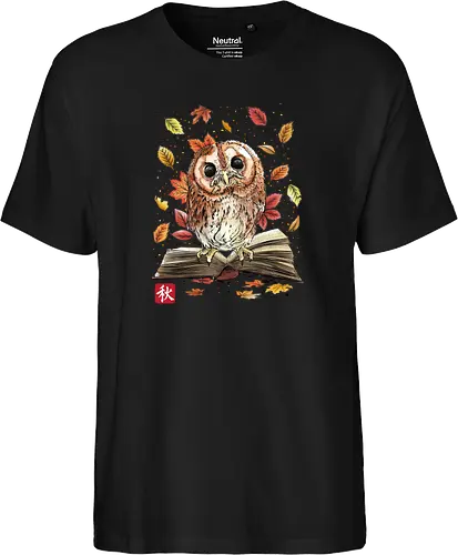 Owl Leaves and Books