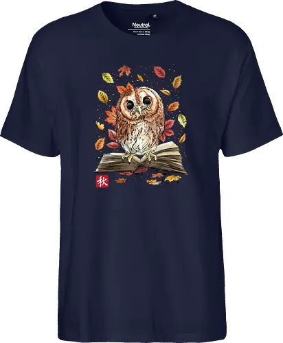 Owl Leaves and Books
