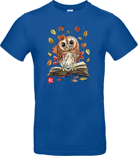 Owl Leaves and Books