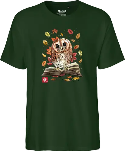 Owl Leaves and Books