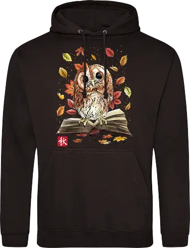 Owl Leaves and Books