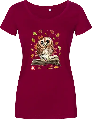 Owl Leaves and Books