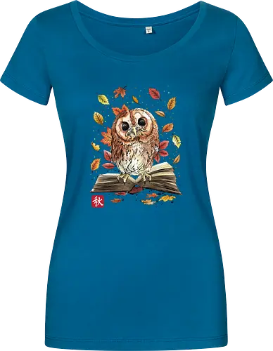 Owl Leaves and Books