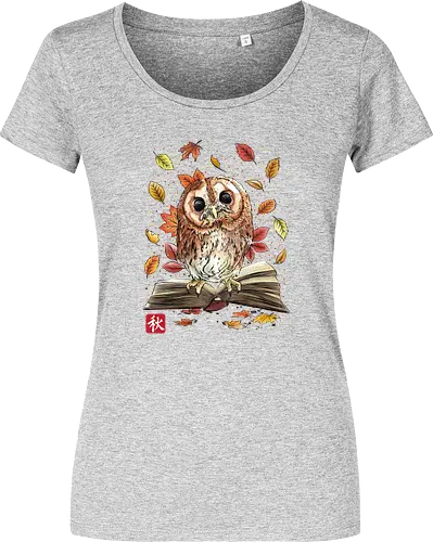 Owl Leaves and Books