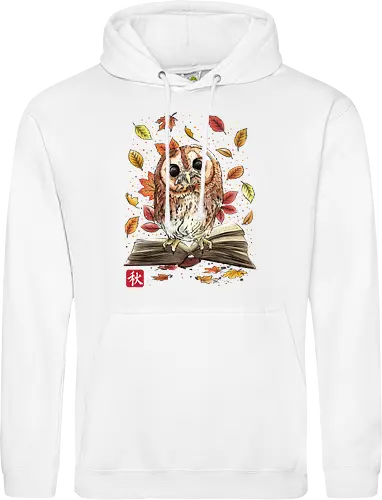 Owl Leaves and Books