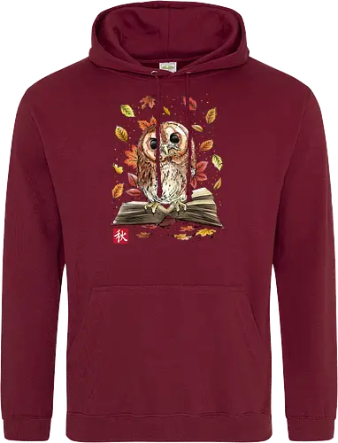 Owl Leaves and Books