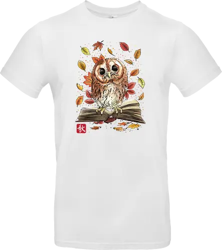 Owl Leaves and Books