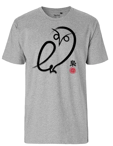 Fukuro - owl, japan, art, kunst, tier, animal - Fairtrade T-Shirt