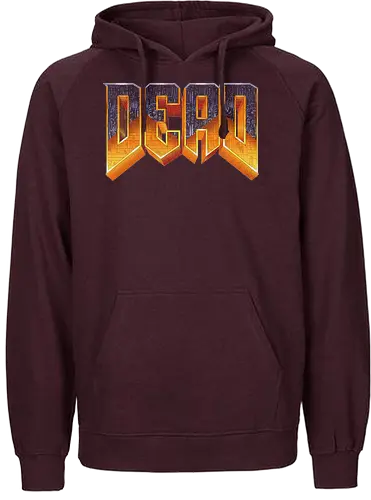 Dead Doomed - doom, gaming, mashup, art, dead - Fairtrade Hoodie