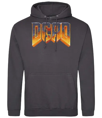 Dead Doomed - doom, gaming, mashup, art, dead - Standard Hoodie