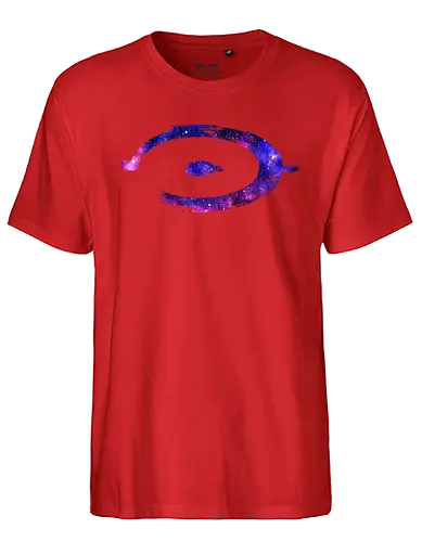 Purple Space - gaming, space, scifi, master, chief, purple - Fairtrade T-Shirt