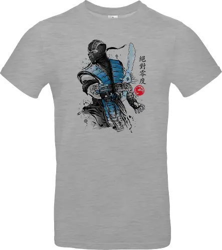 Ice Warrior sumi-e