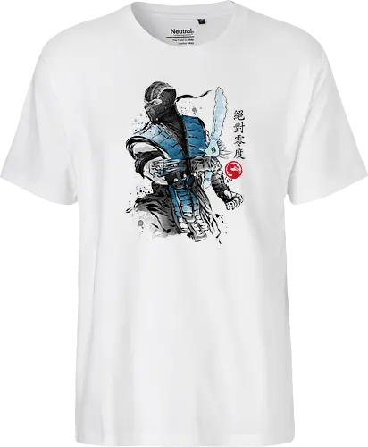Ice Warrior sumi-e