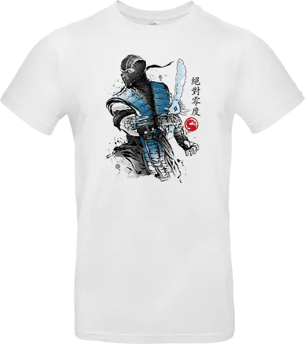 Ice Warrior sumi-e