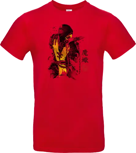 Fire Warrior sumi-e