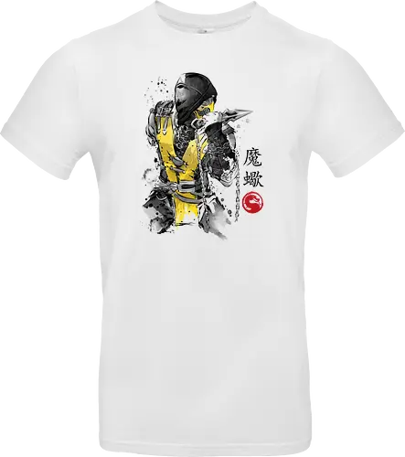 Fire Warrior sumi-e