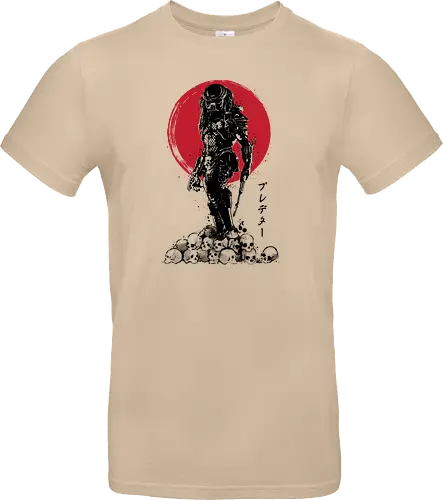 Yautja Hunter sumi-e