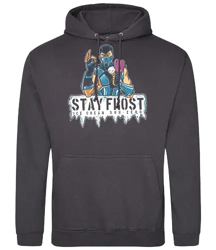 Stay Frosty - sub-zero, gaming, Kombat, icecrm - Standard Hoodie