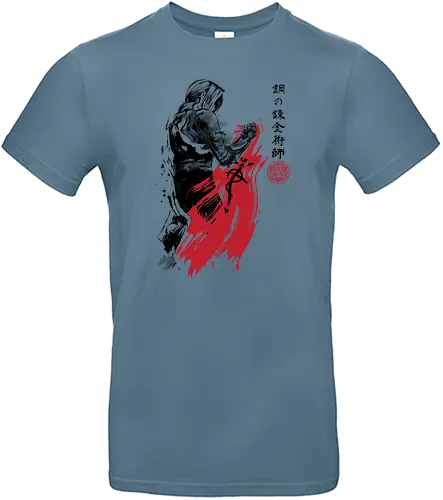 Edward sumi-e - anime, manga, sumi-e, full metal, alchemist - Standard T-Shirt