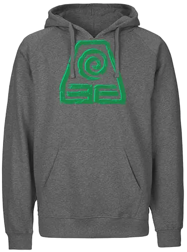Earth - anime, manga, element, erde, avatar, earth - Fairtrade Hoodie