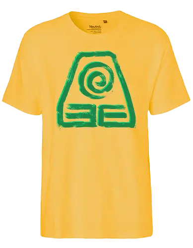 Earth - anime, manga, element, erde, avatar, earth - Fairtrade T-Shirt