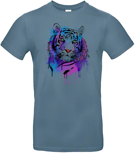 Tiger Watercolor - tiger, art, kunst, animal, tier - Standard T-Shirt