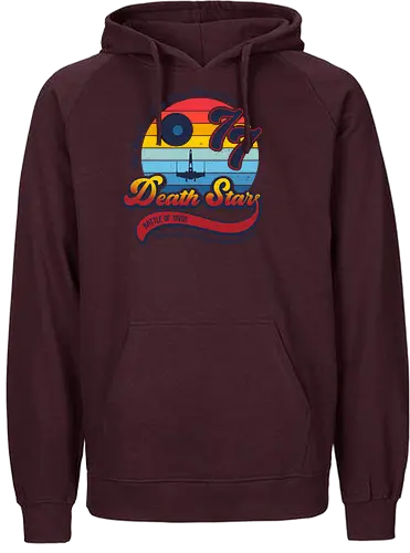 A day long remembered - scifi, space opera, star, 77, retro, fun, victory - Fairtrade Hoodie