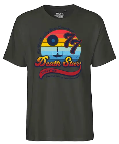 A day long remembered - scifi, space opera, star, 77, retro, fun, victory - Fairtrade T-Shirt