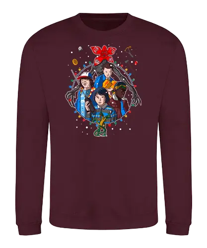 Stranger Kids - stranger kids, eleven, will, mike, dustin, lucas, tv, series, 80s, retro - Sweatshirt