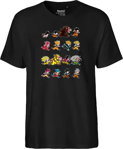 Marathon - anime, dbz, son goku, manga - Fairtrade T-Shirt