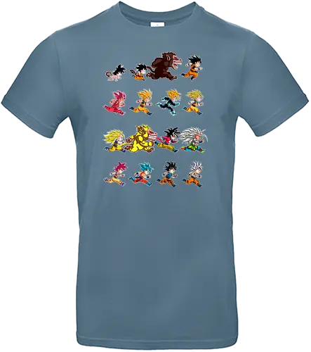Marathon - anime, dbz, son goku, manga - Standard T-Shirt