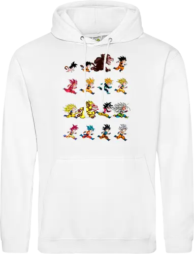 Marathon - anime, dbz, son goku, manga - Standard Hoodie