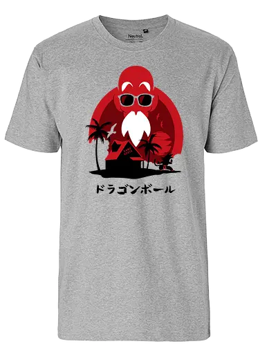 Isla de Goku - Kame, anime, manga - Fairtrade T-Shirt