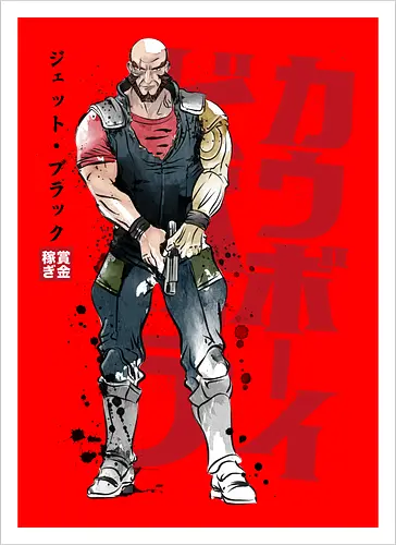 Jet sumi-e