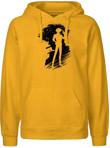 Inking Cowboy - bounty hunter, cowboy, bebop, anime, space - Fairtrade Hoodie