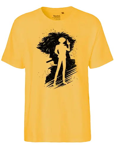 Inking Cowboy - bounty hunter, cowboy, bebop, anime, space - Fairtrade T-Shirt