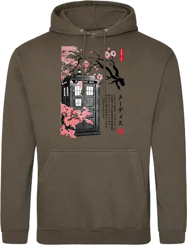 Tardis sumi-e