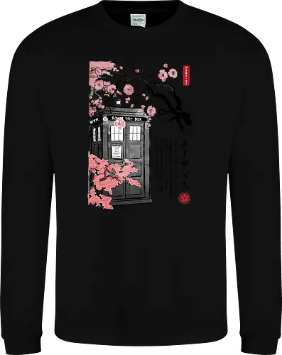 Tardis sumi-e
