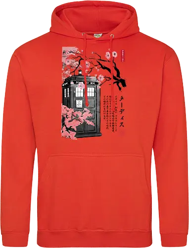 Tardis sumi-e