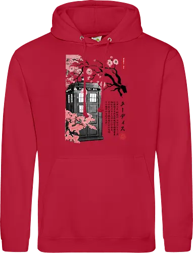 Tardis sumi-e