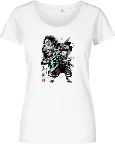 Tanjiro sumi-e