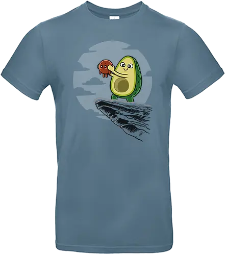 Avocado König - food, avocado, essen, könig, king - Standard T-Shirt