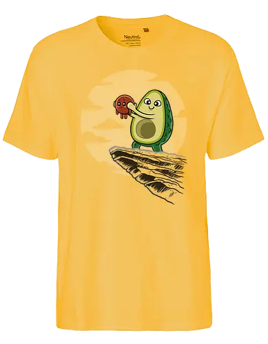 Avocado König - food, avocado, essen, könig, king - Fairtrade T-Shirt