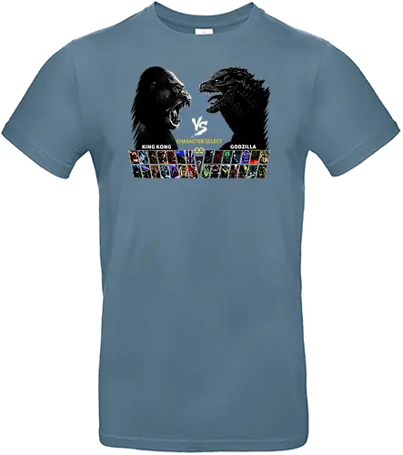 Kong VS King - monster, gaming, mashup, film, movie, kaiju - Standard T-Shirt