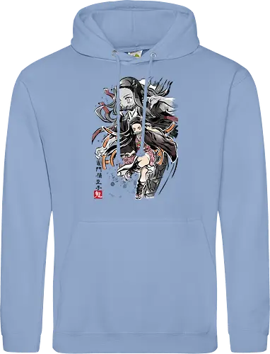 Demon Nezuko sumi-e