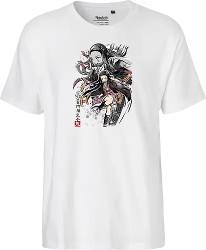 Demon Nezuko sumi-e