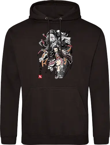 Demon Nezuko sumi-e