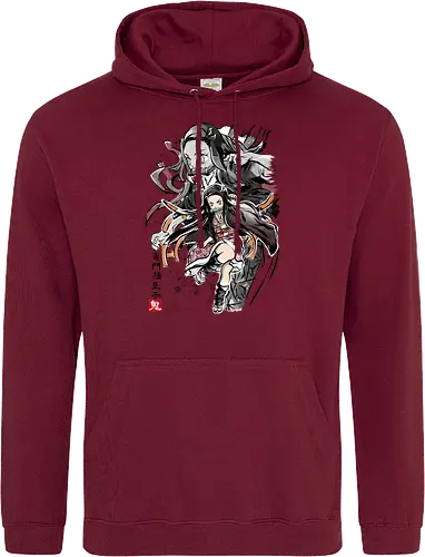 Demon Nezuko sumi-e