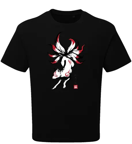 Kyubi no kitsune sumi-e