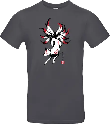 Kyubi no kitsune sumi-e